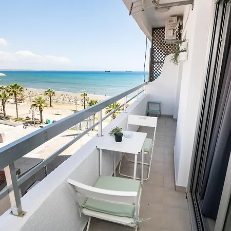 Quattro Beachfront Sea View Ap 34 Larnaca Exterior photo